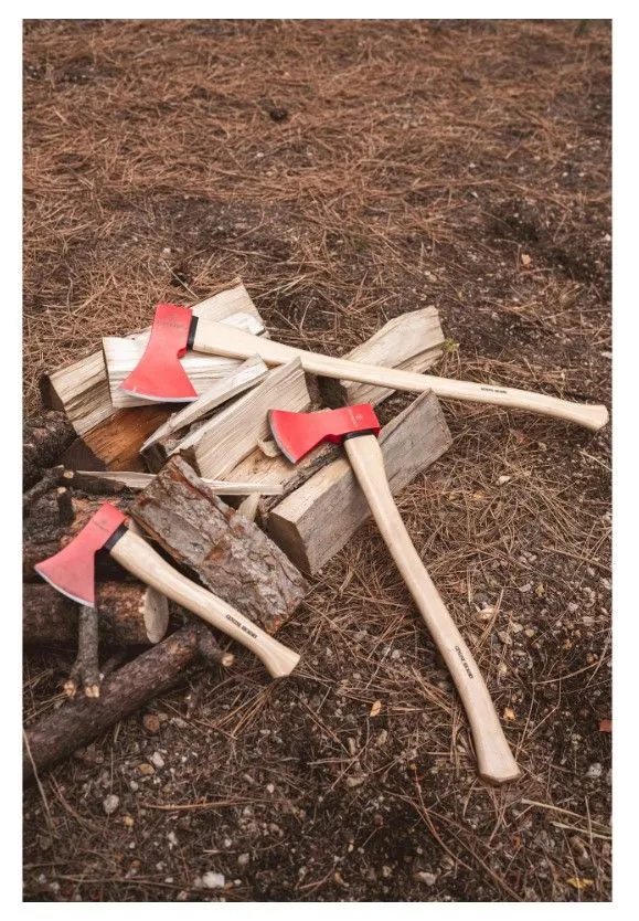 WOOD HANDLE AXE  LONG - APPROX